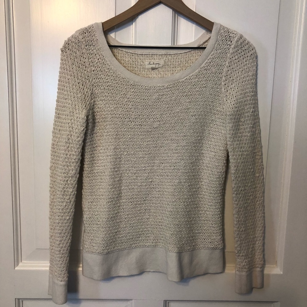 Lou & Grey Pullover Crewneck Sweater Sz S